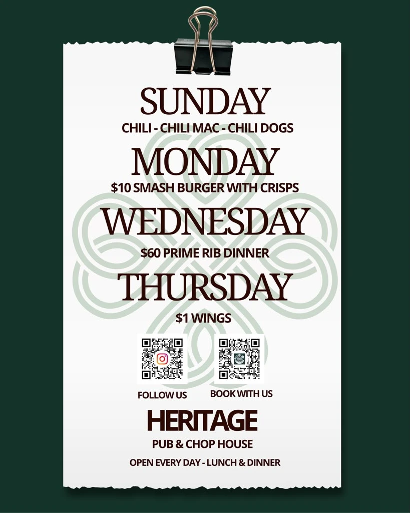 Heritage Pub & Chophouse | Los Gatos, CA