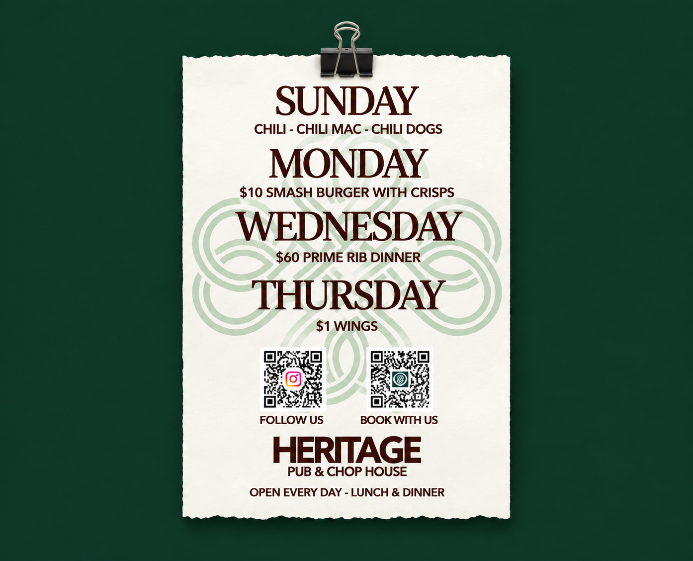 Heritage Pub & Chophouse | Los Gatos, CA